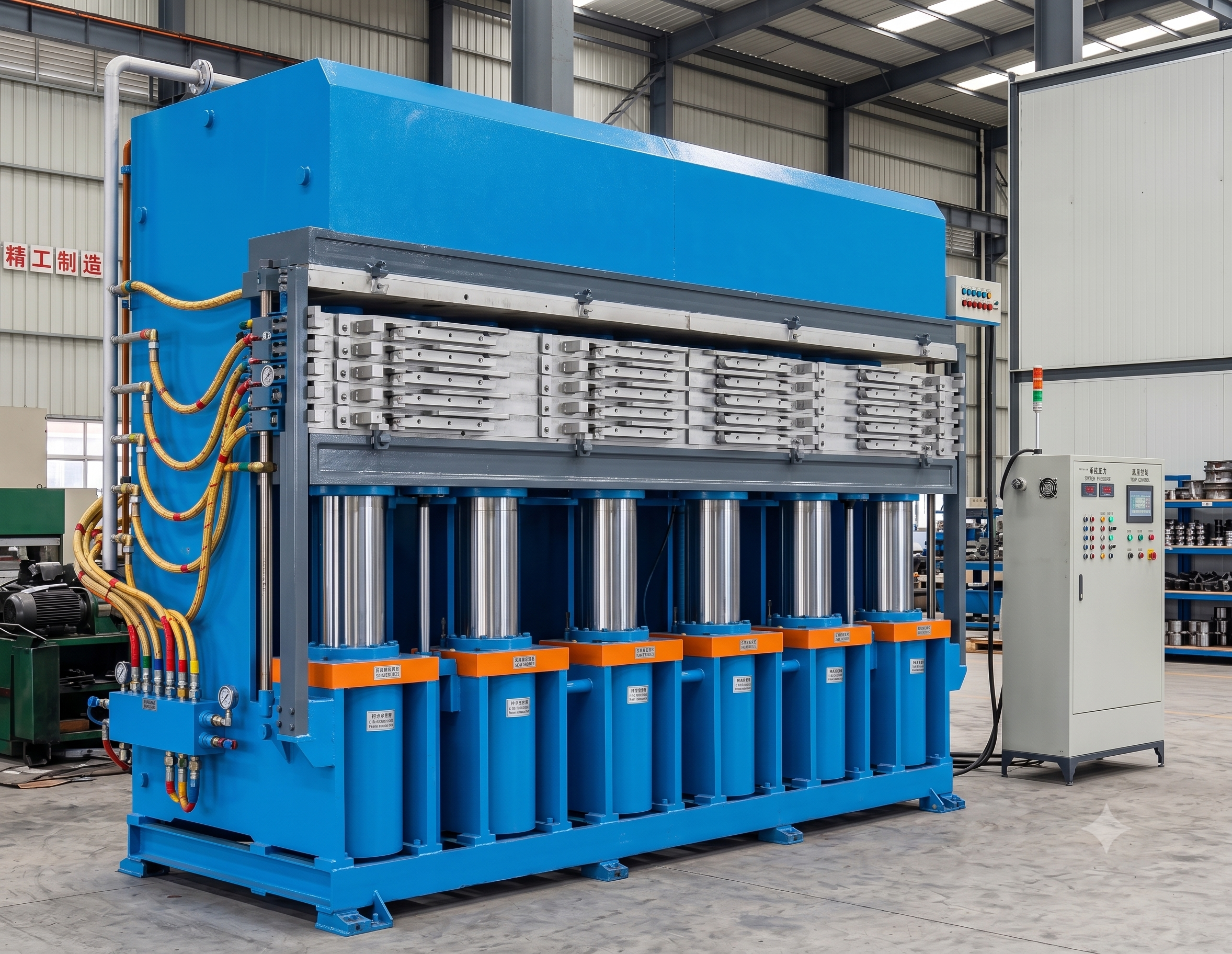 Tread Rubber Curing Press