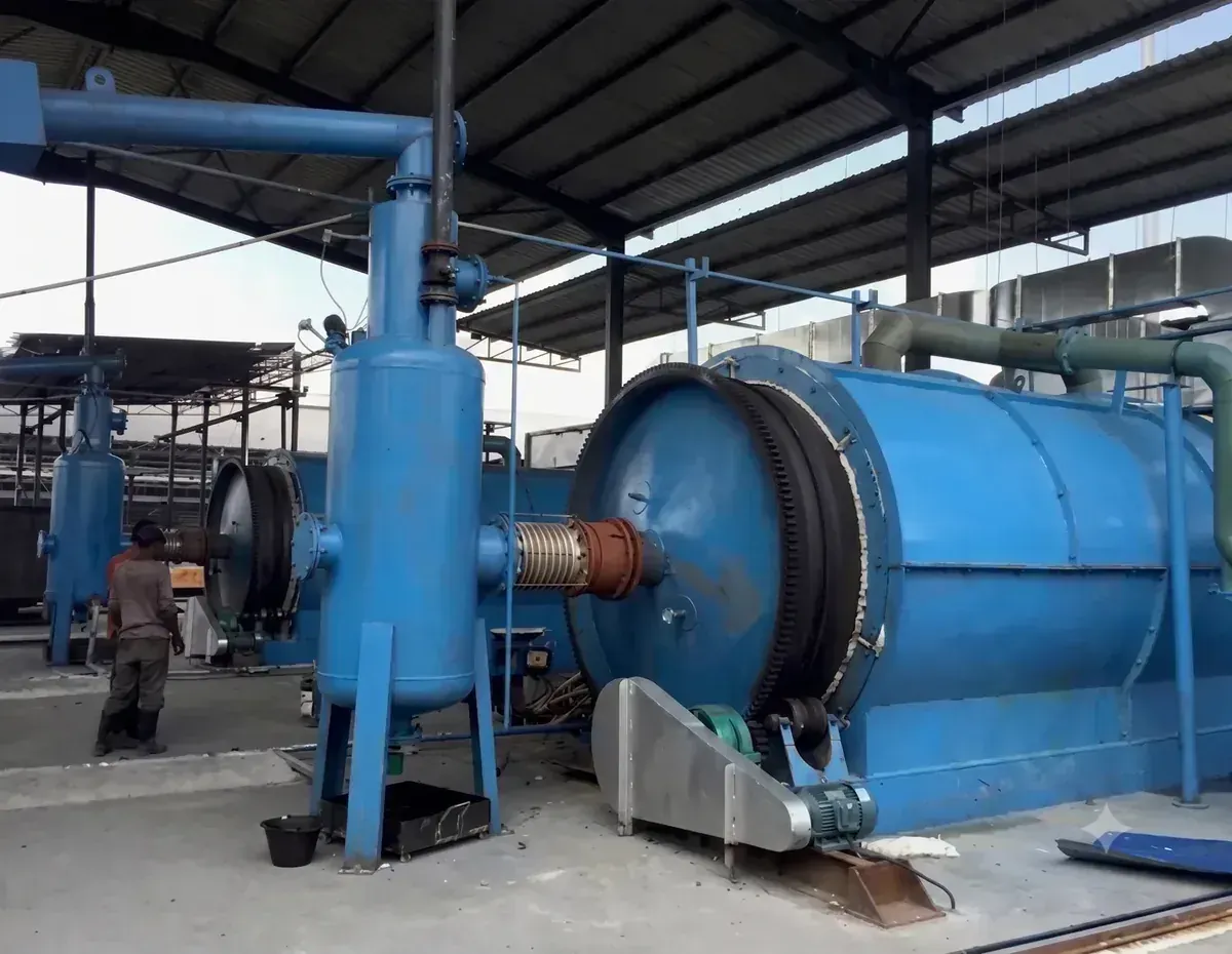 GTF Tyre Pyrolysis Plant in Chatta, Mathura